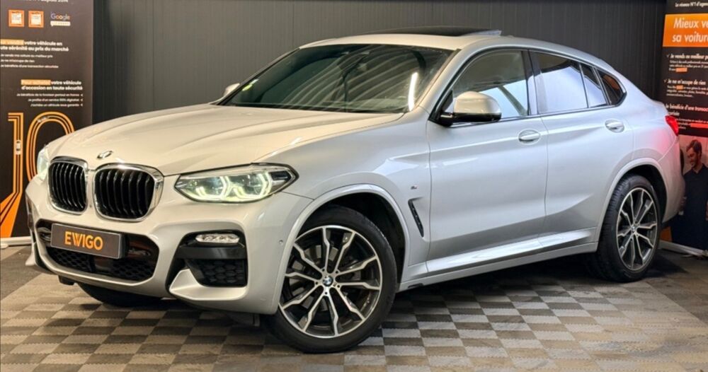 X4 2.0 D 190 Ch M-SPORT XDRIVE BVA - T/O - HK - APPLE CARPLAY - 2018 occasion 79000 Niort