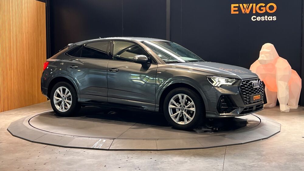 Q3 SPORTBACK 35 TDI 150 ch S-LINE S-TRONIC 7 - HAYON ELECTRIQUE 2020 occasion 33610 Cestas