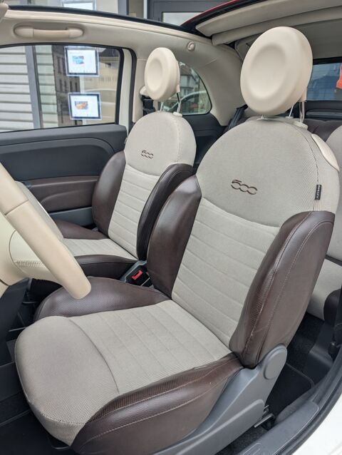 500 0.9 TWINAIR 85ch LOUNGE - RADAR AR CAPOTE ROUGE - ENTRETIEN 2014 occasion 57600 Forbach