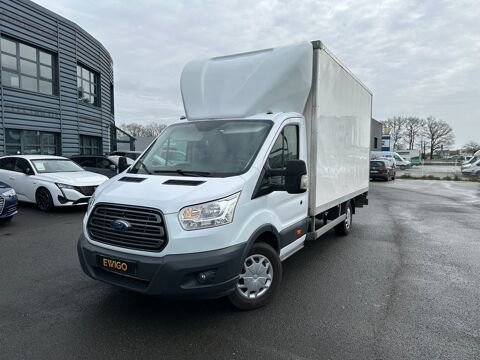 Ford Transit 2.0 TDCI 130 CH / TVA RECUP / CHASSIS CABINE 20m3 / HAYON / 2019 occasion Cou&euml;ron 44220