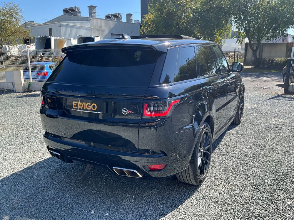 Range Rover 5.0 575 SVR 4WD COMMANDSHIFT BVA / PACK CARBONE / TOIT OUVRA 2021 occasion 17000 La Rochelle