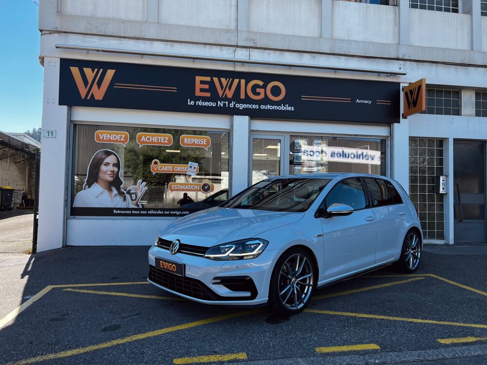 Golf 7.5 R 2.0 TSI 310CV BLUEMOTION 4MOTION DSG7 / DCC / REGULATE 2018 occasion 74600 Seynod