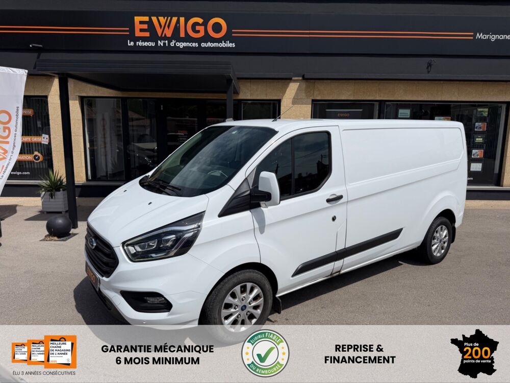 Transit Custom 300 L2H1 2.0 ECOBLUE 170 S&S TREND BUSINESS BVA - TVA RECUPE 2019 occasion 13700 Marignane