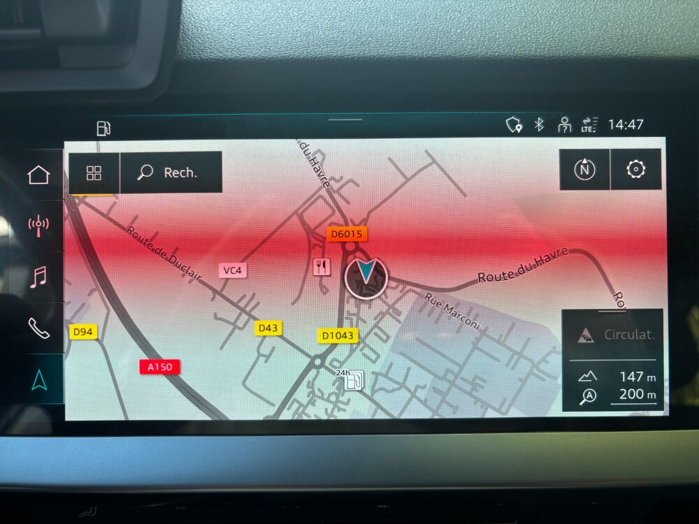 A3 35 TFSI 130c - Sportback - g-Tron - h S TRONIC 7 - CARPLAY - 2023 occasion 76150 Saint-Jean-du-Cardonnay