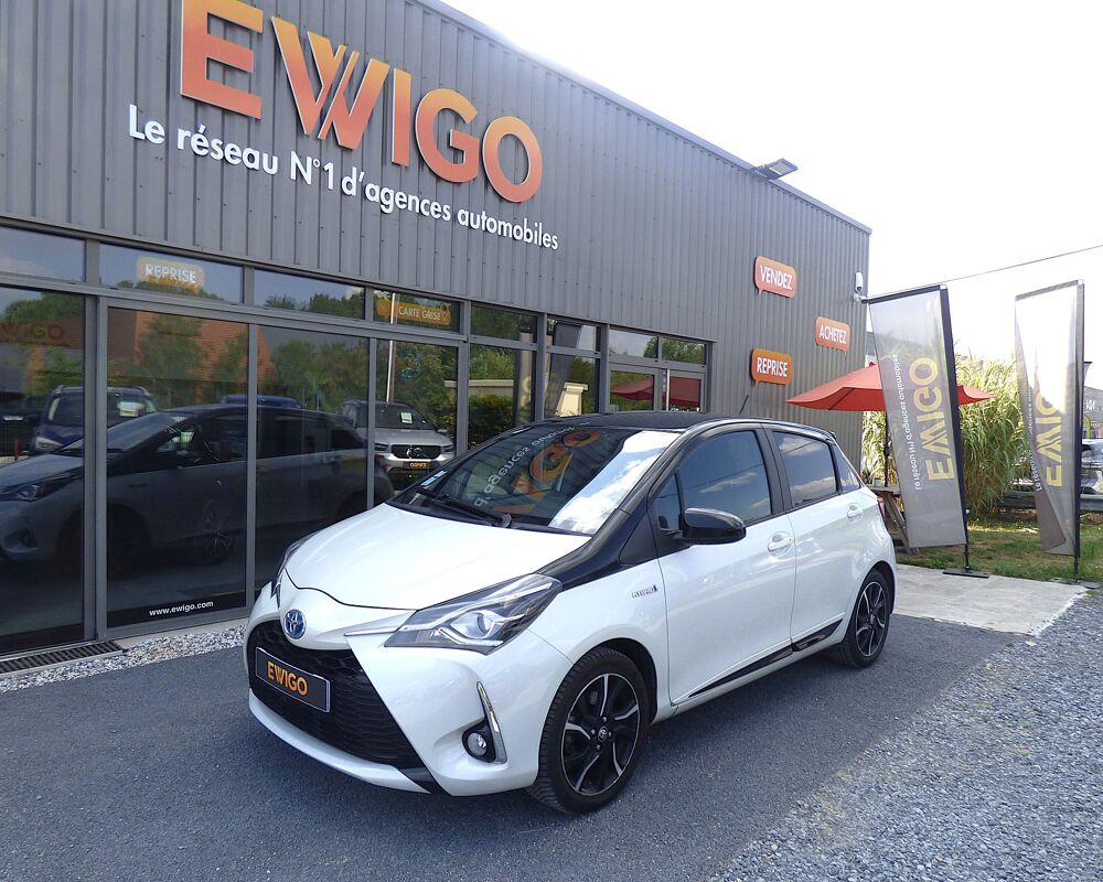 Yaris 1.5 VVTI 100H 75 FULL-HYBRID COLLECTION BVA 2017 occasion 33210 Maz&egrave;res