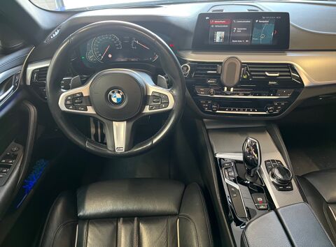 S&eacute;rie 5 3.0 540I 340CH PACK M XDRIVE COVERING/COULEUR D'ORIGINE BLEU 2018 occasion 33260 La Teste-de-Buch