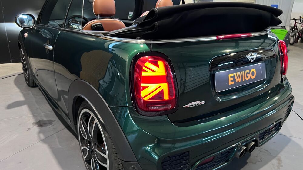 Cooper CABRIOLET 2.0 231 JOHN COOPER WORKS BVA - SELLERIE CUIR CAME 2016 occasion 33610 Cestas