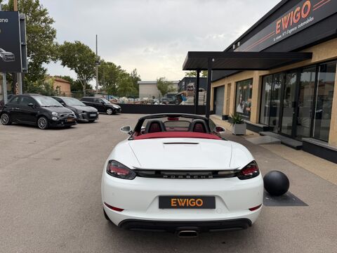 Boxster (982) 2.0 300CH - BVM6 - CUIR ETENDU ROUGE BORDEAUX - JANTES 2020 occasion 13700 Marignane