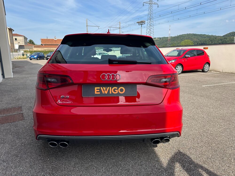 S3 SPORTBACK 2.0 TFSI 300ch QUATTRO S-TRONIC BANG & OLUFSEN - S 2014 occasion 69420 Ampuis