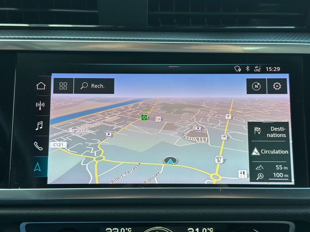 Q3 2.0 35 TDI 150CH S-LINE S-TRONIC / TOIT OUVRANT / SIEGES CUI 2020 occasion 47000 Agen