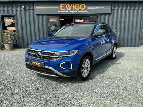 Volkswagen T-ROC 1.5 TSI 150 CH EVO / CARPLAY ANDROID SANS FIL / HAYON ELECTR 2022 occasion La Rochelle 17000