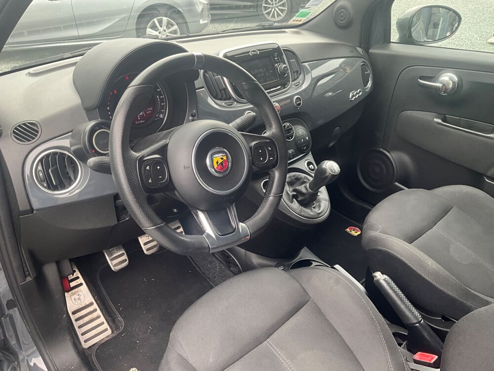500 CABRIOLET 595 1.4 T 145 TURISMO / NAVIGATION / BLUETOOTH 2019 occasion 17000 La Rochelle