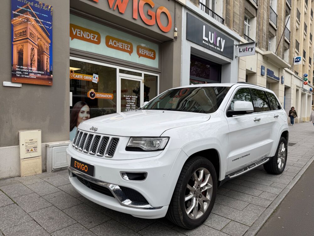 Grand Cherokee 3.0 CRD 250 SUMMIT AWD BVA / HK / TO 2015 occasion 76600 Le Havre