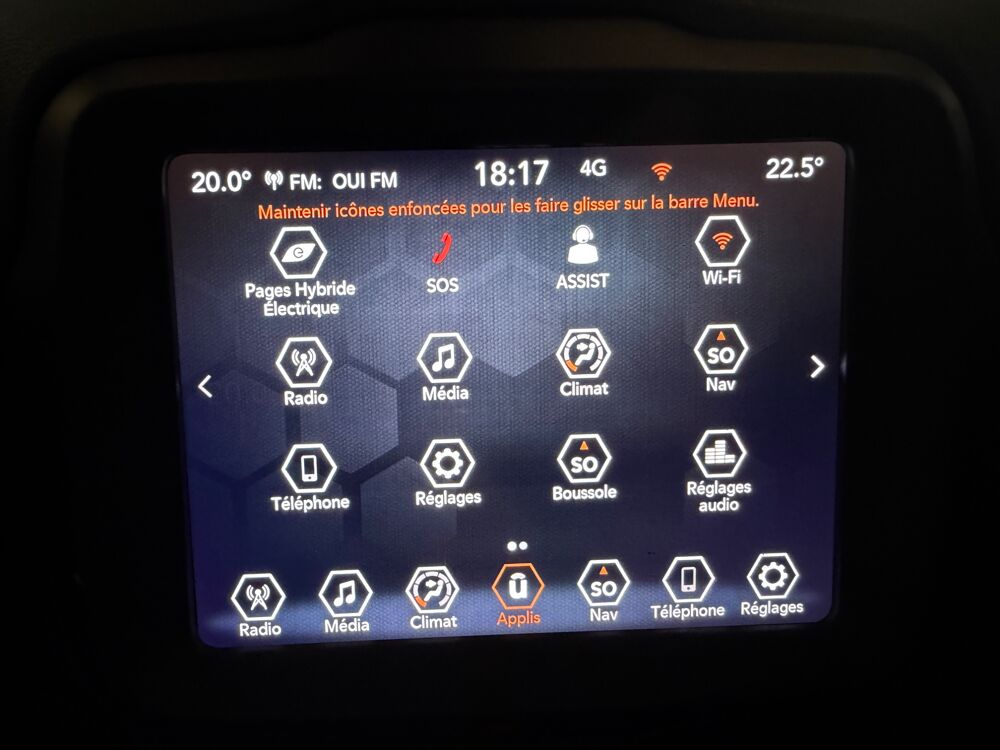 Renegade 1.3 GSE T4 190CV-4XE HYBRID-BROOKLYN EDITION AWD 2020 occasion 60740 Saint-Maximin
