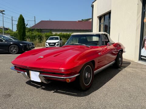 Corvette STING RAY CABRIOLET V8 327ci BOITE MANUELLE 4 1964 occasion 69420 Ampuis