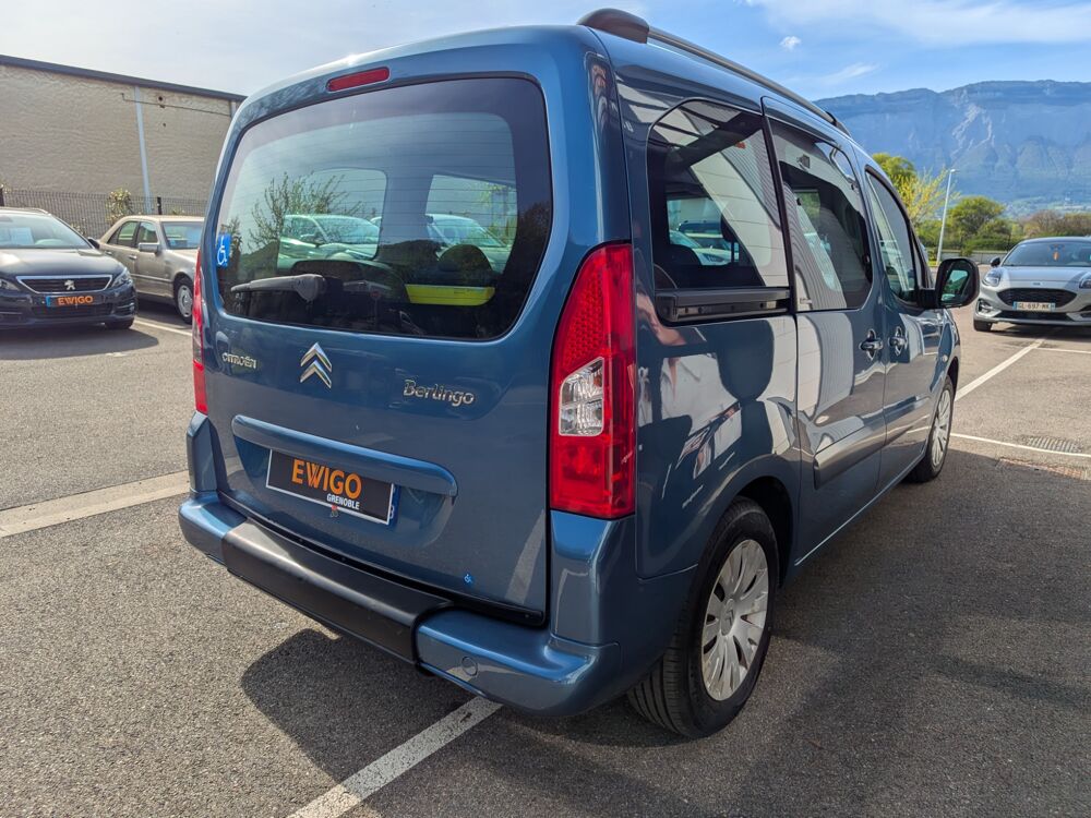 Berlingo MULTISPACE 1.6L 90ch / TRANSPORT PMR / TPMR / 4 PLACES + 1 2008 occasion 38420 Le Versoud