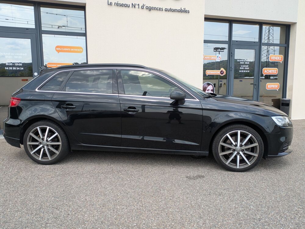 A3 SPORTBACK 2.0 TFSI 190ch DESIGN LUXE S-TRONIC - Toit ouvrant 2017 occasion 69420 Ampuis