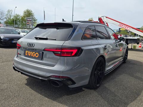 RS4 AVANT 2.9 V6 TFSI 450ch QUATTRO CARBONE/B.O/CAMERA 360/TETE 2019 occasion 68170 Rixheim