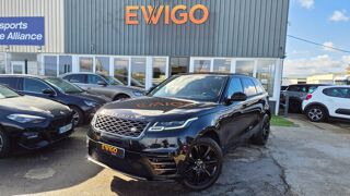 Range rover velar 3.0d V6 275ch R-DYNAMIC HISTORIQUE COMPLET - PCK BLACK - PAR 2020 occasion 27000 &Eacute;vreux