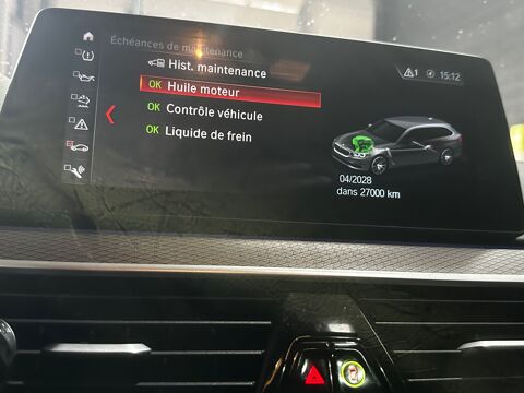 S&eacute;rie 5 TOURING 3.0 530D 265 CH M-SPORT XDRIVE / T.OUVRANT / CAMERA 2017 occasion 29000 Quimper