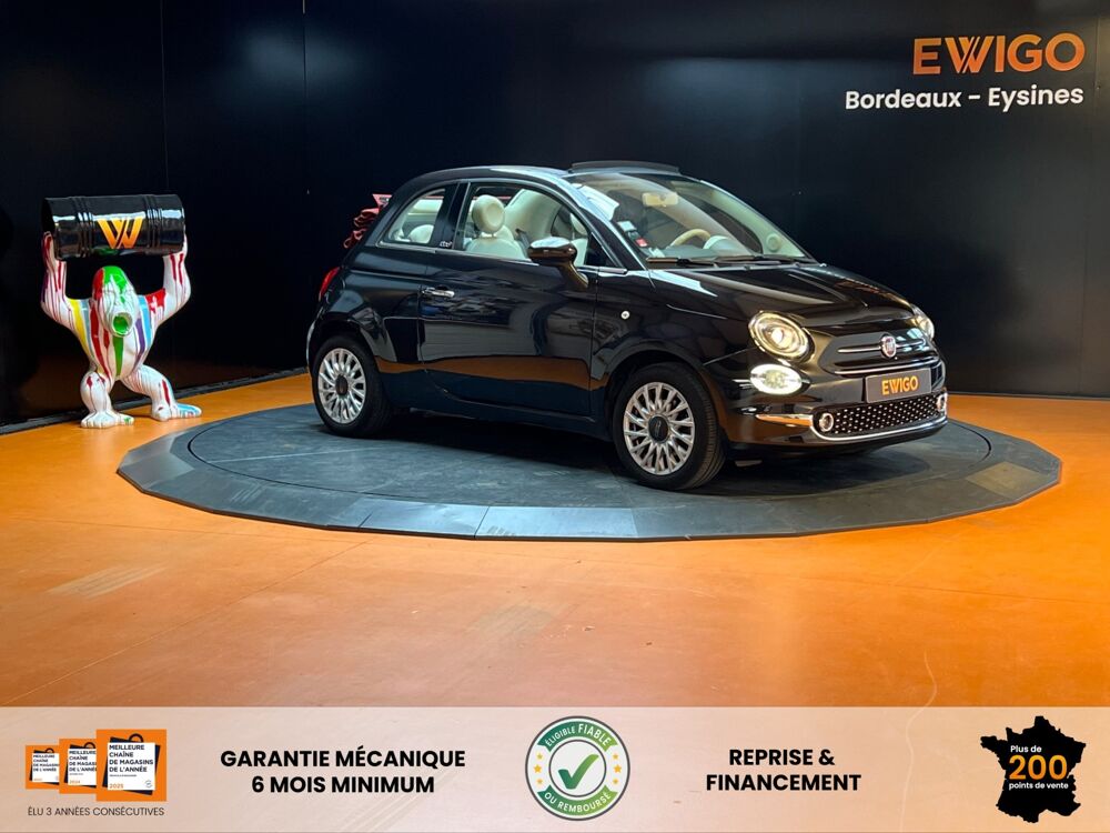 500 CABRIOLET 0.9 TWINAIR 85 S START-STOP 2016 occasion 33320 Eysines