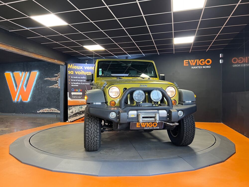 Wrangler 2.8 CRD 175 RUBICON AWD // HARD TOP DUR // PORTES SAHARA // 2007 occasion 44300 Nantes