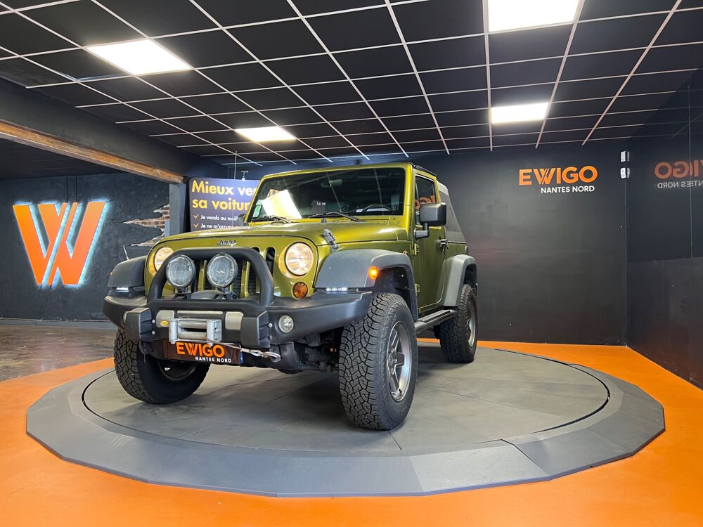 Wrangler 2.8 CRD 175 RUBICON AWD // HARD TOP DUR // PORTES SAHARA // 2007 occasion 44300 Nantes