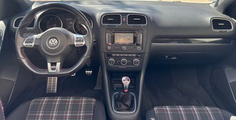 Golf CABRIOLET 2.0 TSI 210 GTI - ENTRETIEN COMPLET - SI&Egrave;GES CHAUF 2012 occasion 57600 Forbach