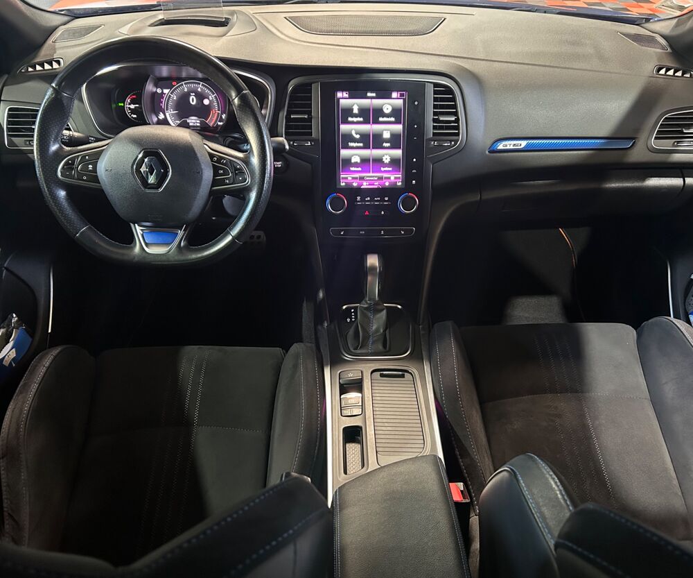 M&eacute;gane 1.3 TCE 159 CH EDC GT LINE / CAM&Eacute;RA DE RECUL / CARPLAY / AFF 2019 occasion 29000 Quimper