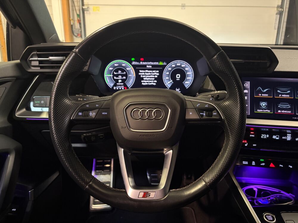 A3 SPORTBACK 1.4 40 TFSIE 204CH PHEV S-LINE BVA/ENTRETIEN AUDI/ 2020 occasion 78125 Gazeran