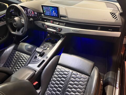 RS4 AVANT 2.9 TFSI 450ch QUATTRO + FREINS C&Eacute;RAMIQUE + PACK CARBO 2019 occasion 81990 Puygouzon