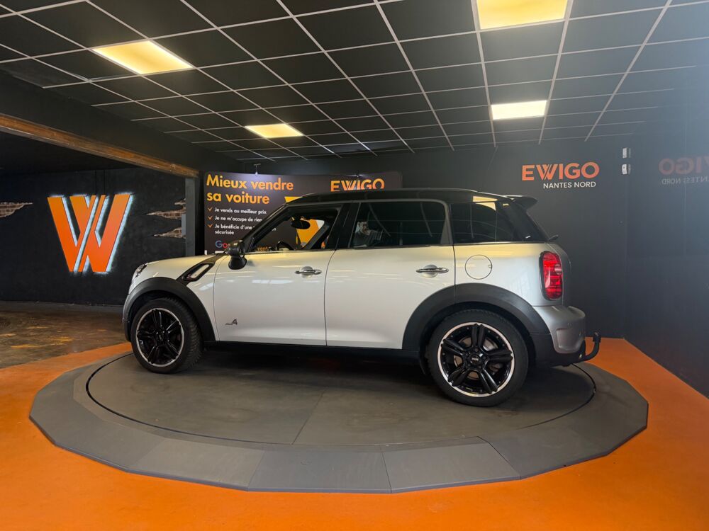 Countryman 1.6 185 COOPER S ALL4 BVA RED HOT CHILI/FLEXFLUEL E85 HOMOLO 2012 occasion 44300 Nantes
