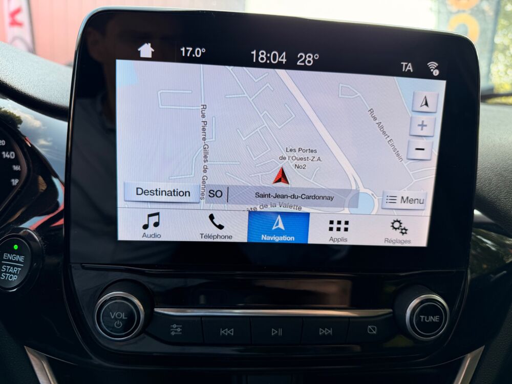 Fiesta 1.5 TDCI 85Ch TITANIUM - CAMERA DE RECUL - CARPLAY - CLIMATI 2019 occasion 76150 Saint-Jean-du-Cardonnay