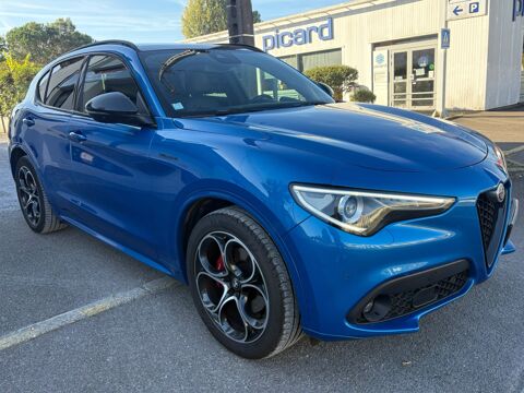 Stelvio 2.2 D 210 CH VELOCE Q4 BVA / SUIVI ALFA / CAMERA / TOIT OUVR 2021 occasion 40000 Mont-de-Marsan