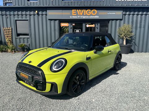 Mini Cooper 1.5 135 COOPER CABRIOLET / Premi&egrave;re main / Pack JCW / Cam&eacute;ra 2022 occasion La Rochelle 17000