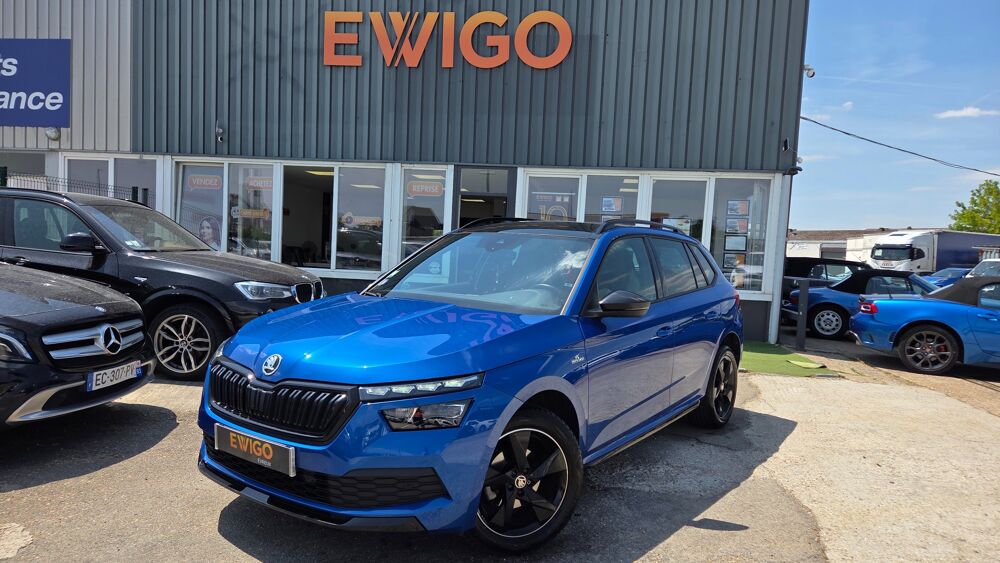 Kamiq 1.0 TSI 110ch MONTE CARLO - TOIT PANO - CAMERA DE RECUL - AN 2022 occasion 27000 &Eacute;vreux