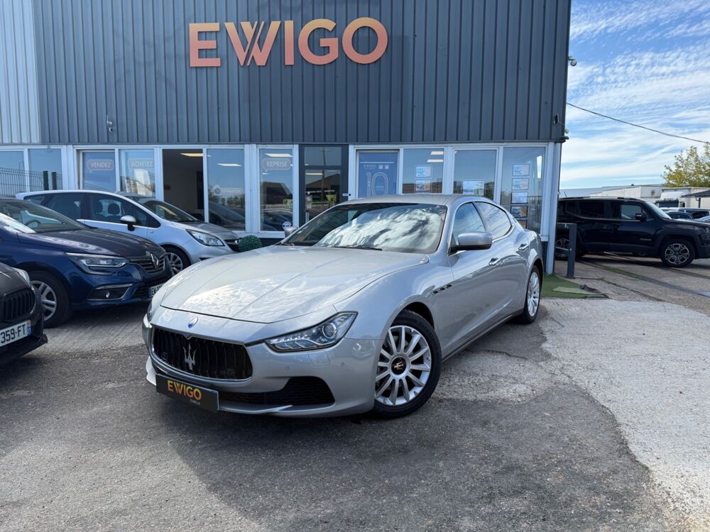 Ghibli 3.0 330Ch BVA START-STOP - SI&Egrave;GE CHAUFFANTS - CAM&Eacute;RA DE RECU 2015 occasion 27000 &Eacute;vreux
