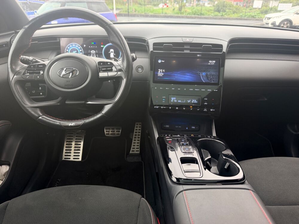Tucson 1.6 T-GDI 265 CH PHEV HYBRID N-LINE + CAMERA DE RECUL + TOIT 2022 occasion 97410 Saint-Pierre