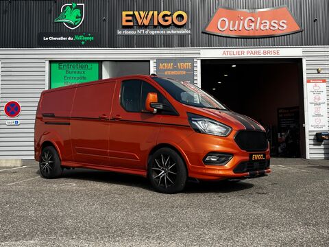 Ford Transit Custom FOURGON 320 2.0 ECOBLUE 185 CH L1H1 COURT PC-TN SPORT BVA ST 2022 occasion Agen 47000