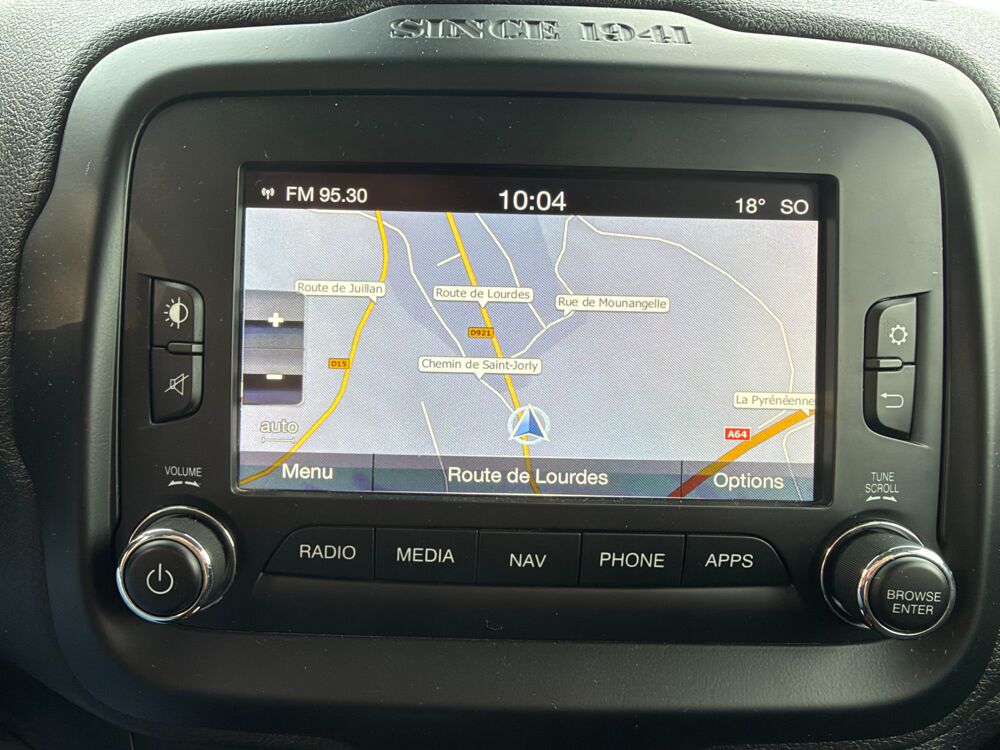 Renegade 2.0 MULTIJET 170 ch ACTIVE DRIVE TRAILHAWK BVA9 2015 occasion 65290 Juillan
