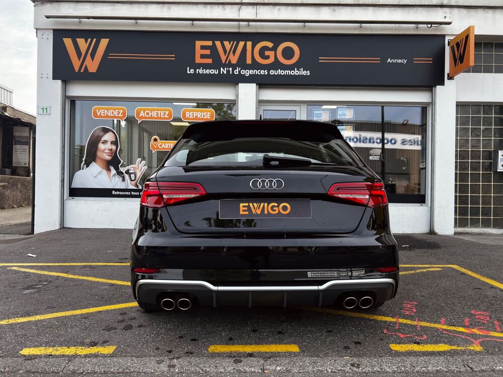 S3 SPORTBACK 2.0 TFSI 300 QUATTRO S-TRONIC BVA / BANG & OLUFSEN 2020 occasion 74600 Seynod
