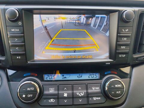 RAV 4 2.5 197cH HYBRID FULL-HYBRID SILVER EDITION 2WD CVT 2018 occasion 74600 Seynod