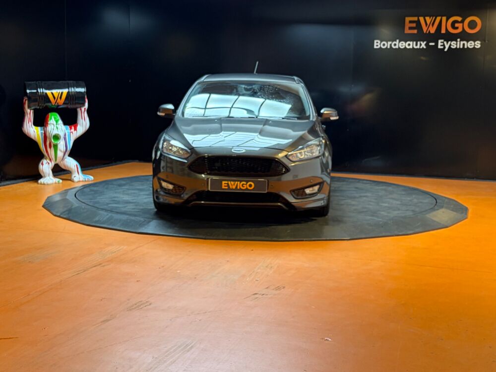 Focus 1.5 TDCI 120Ch ST-LINE BVA | CAM&Eacute;RA | RADARS AV/AR | CLIM AU 2018 occasion 33320 Eysines