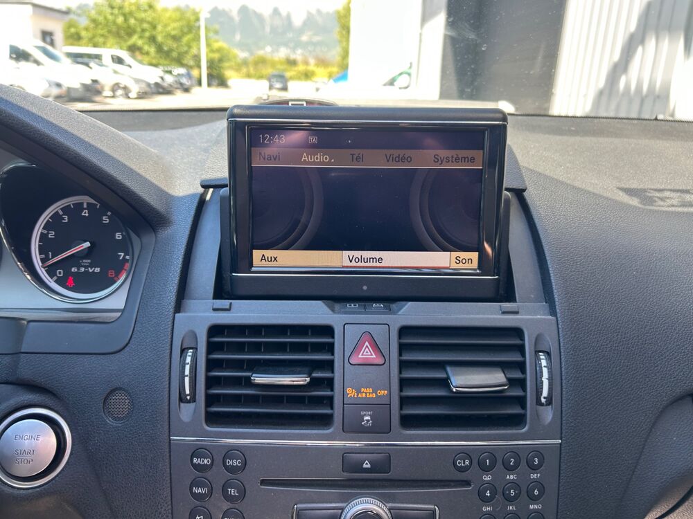 Classe C 6.2L 63 V8 455ch AMG / TOIT OUVRANT + HARMAN KARDON + SIEGE 2010 occasion 38420 Le Versoud