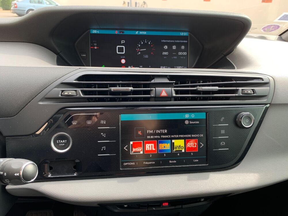 C4 Picasso 1.2 PURETECH 130cv BUSINESS EAT BVA START-STOP / MOTEUR NEUF 2018 occasion 69420 Ampuis