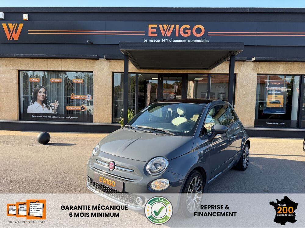 500 1.2 8V 69CH ECO PACK STAR - TOIT PANORAMIQUE - CUIR - CARPLA 2019 occasion 13700 Marignane