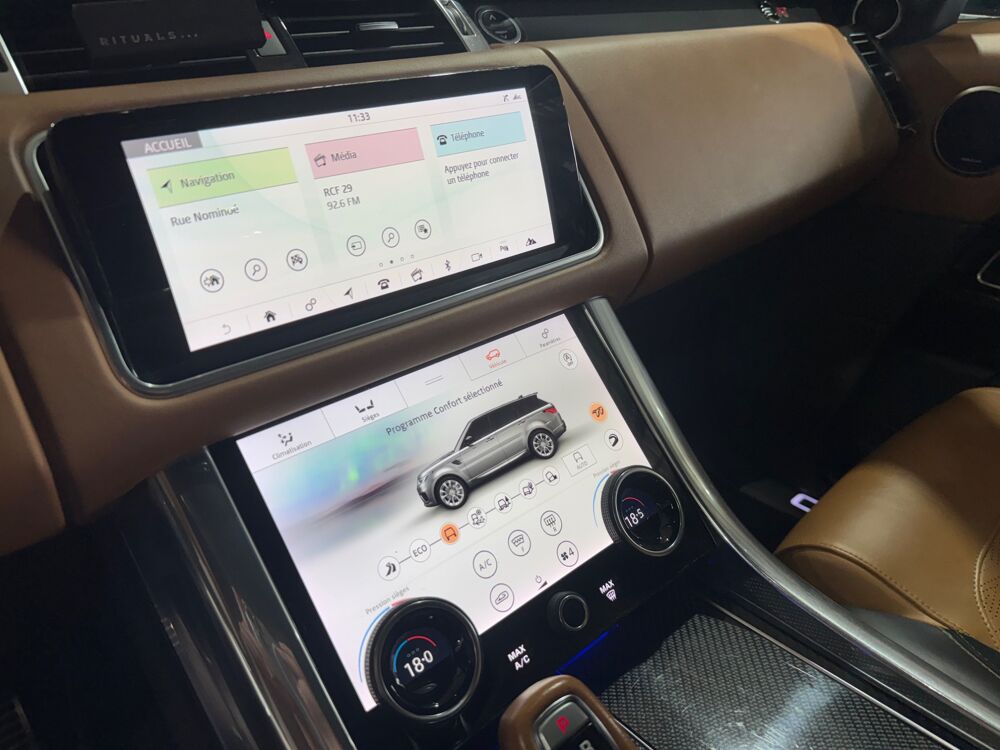 Range Rover 5.0 575 CH SUPERCHARGED SVR 4WD / ENTRETIEN LAND ROVER / CAM 2020 occasion 29000 Quimper