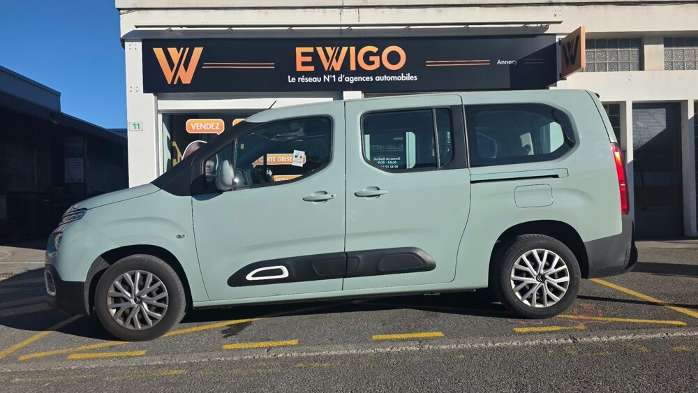 Berlingo GENERATION-III COMBI 1.2 PURETECH 130 M L1 FEEL EAT BVA STAR 2020 occasion 74600 Seynod