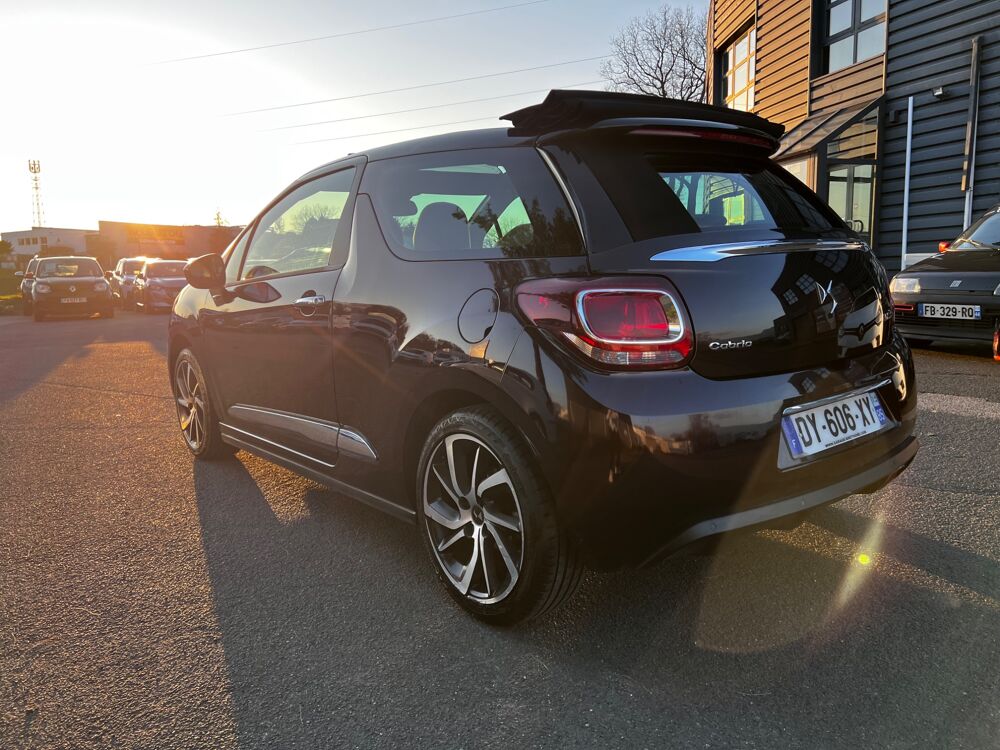 DS3 Cabriolet 1.6 HDI 120ch - Sport Chic - Carplay - Cuir - Phar 2016 occasion 44220 Cou&euml;ron