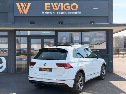 Tiguan 2.0 TDI 150Ch CARAT R-LINE DSG BVA - TOIT OUVRANT - CARPLAY 2019 occasion 26000 Valence